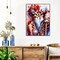 Skull Framed Paint by Numbers Kit with Wooden Easel for Adults Beginners Skeleton Acrylic Easy Paint by Number Paint by Number Kits on Canvas with Nice Gift Box 12x16in
